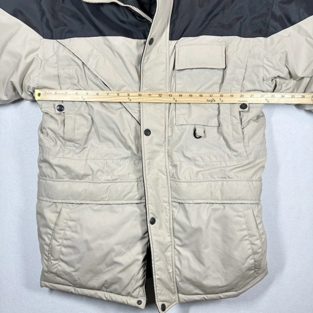 Bear Force Reversible Parka Mens M Insulated Winter Coat Utility‎ Colorblock